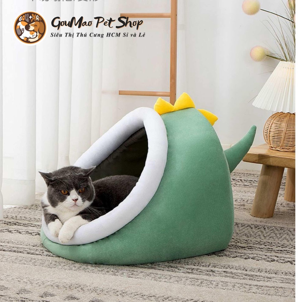[SIZE LỚN] Nhà ngủ, ổ nệm cho chó mèo kiểu dáng dễ thương - Goumao pet