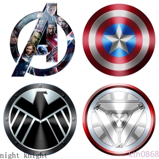 Hàng Có Sẵn Miếng Dán Xe Hơi Phản Quang Hình logo Siêu Anh Hùng Marvel Avengers 3d S.H.I.E.L.D. Phim Dán Hình Khiên Captain America Trang Trí Xe Hơi/TV