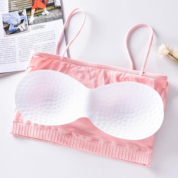 Xiaozhainv Áo Ngực 2 Dây 4 Màu Sắc Tùy Chọn Thời Trang Cho Nữ