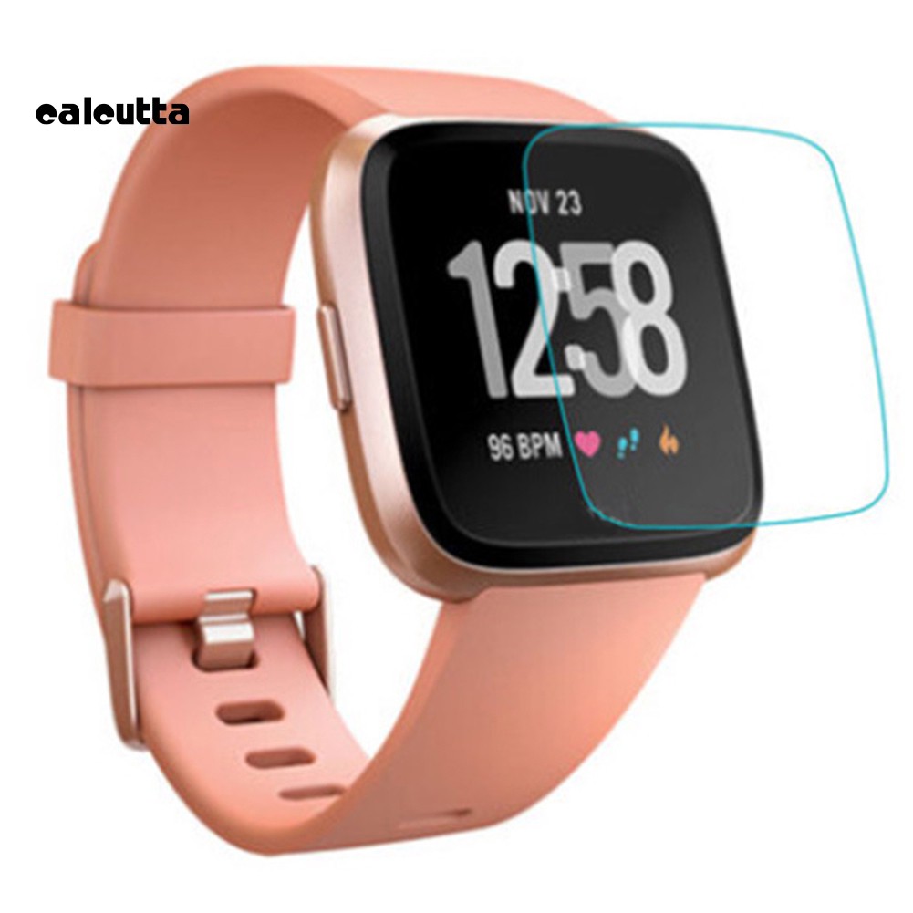 Set 3 kính cường lực bảo vệ màn hình đồng hồ Fitbit Versa/ Ionic/ Blaze