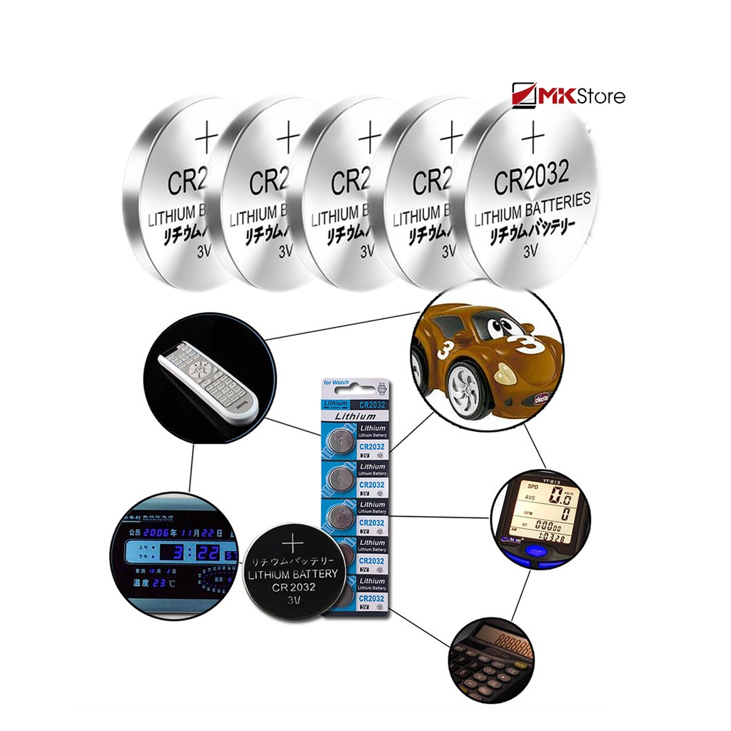 Set 5 viên pin CMOS Lithium Battery