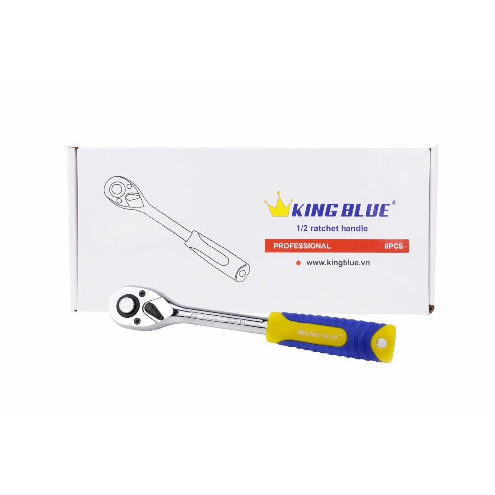[CHÍNH HÃNG] Cần siết lực vặn bulong tự động 1/2 72 răng KingBlue