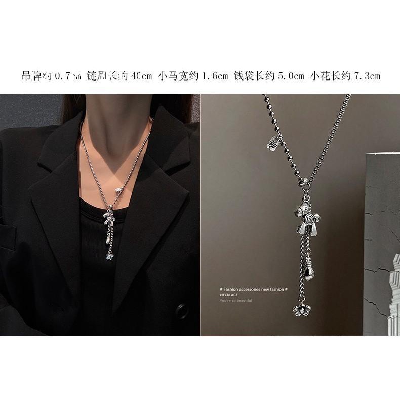 Dây Chuyền Dáng Dài Thiết Kế Sang Trọng Thời Trang Cho Nam Và Nữ