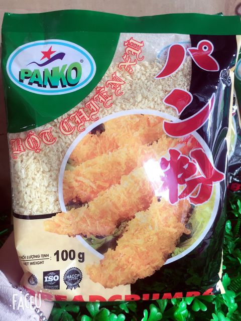 Bột chiên xù panko loại ngon- chay mặn dùng được