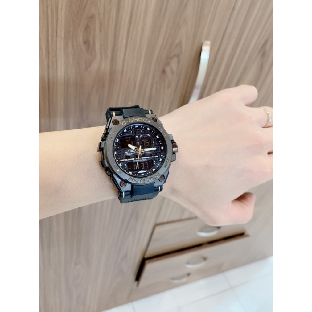 Đồng hồ nam Casio G-shock  GTS 8600 Original –Chống nước 20Bar Viền Thép không gỉ, Nam tính, 45mm