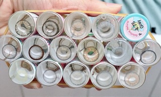 lens độ 75k/cặp tặng khay đụng cụ (từ 0.5-7.0 đọ)