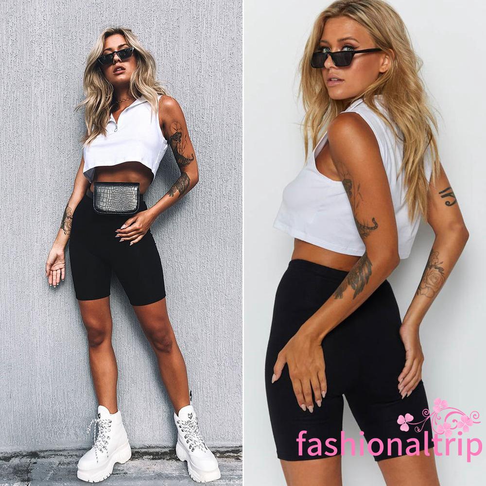 Quần đùi thể thao co giãn cho nữ | BigBuy360 - bigbuy360.vn