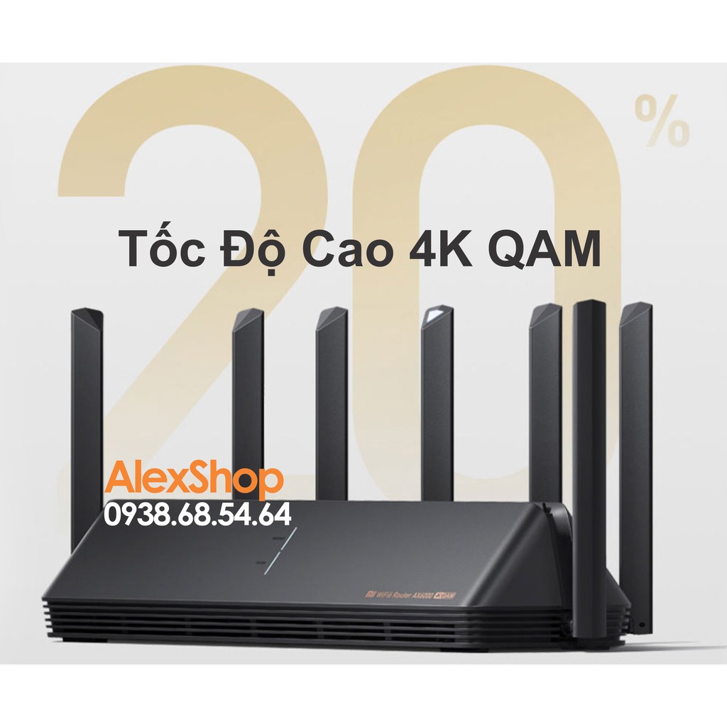 Xiaomi AIoT AX6000/ AX3600 Phát Wifi 6E Thông Minh - Giải Pháp Nhà Rộng, Gaming, 250User | BigBuy360 - bigbuy360.vn