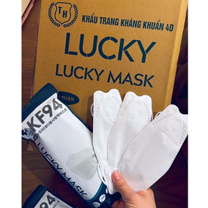 Sỉ thùng khẩu trang KF94 cá 4 lớp công nghệ Hàn Quốc thùng 300 cái