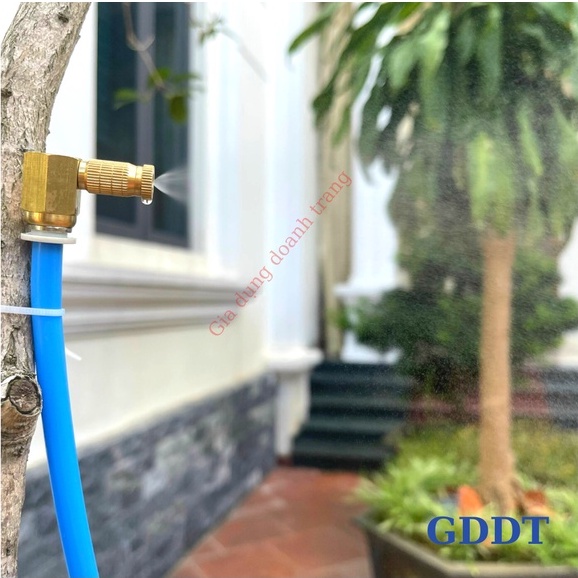 Bộ đầu béc phun sương lắp máy bơm mini phun sương
