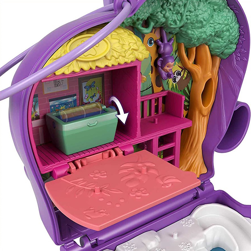 Đồ Chơi POLLY POCKET Và Vườn Thú Chú Voi Con GTN22/FRY35