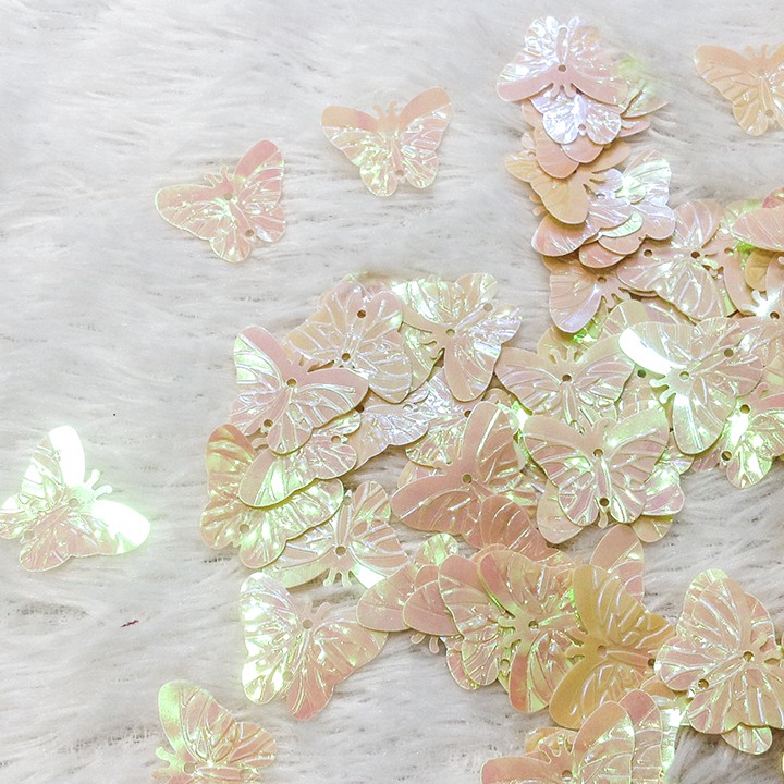 5 Kim sa vảy cá hình cánh bướm đính kết trang phục làm đồ handmade siêu đẹp
