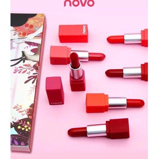 Set 6 Son Thỏi Lì  Novo Gradient Color (Nội địa Trung)