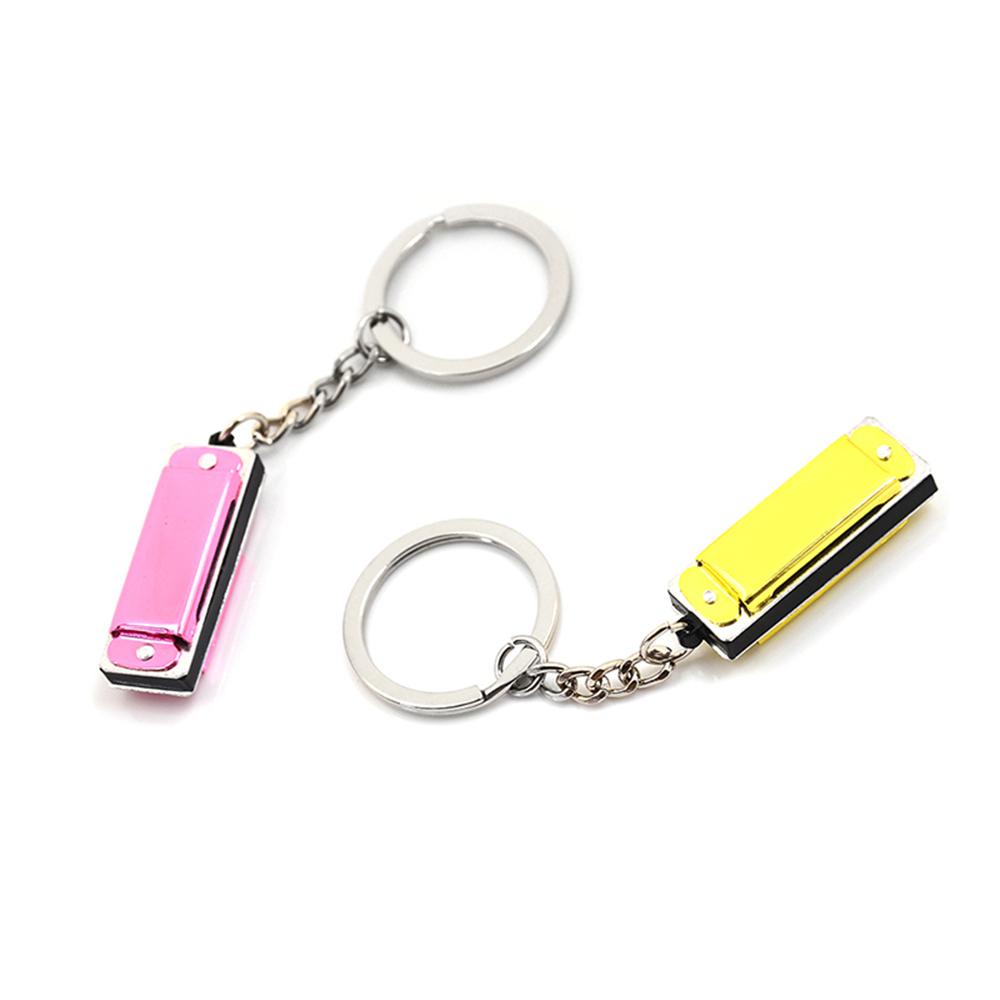 Móc Khóa Kèn Harmonica 4 Lỗ Độc Đáo Giá Đỡ