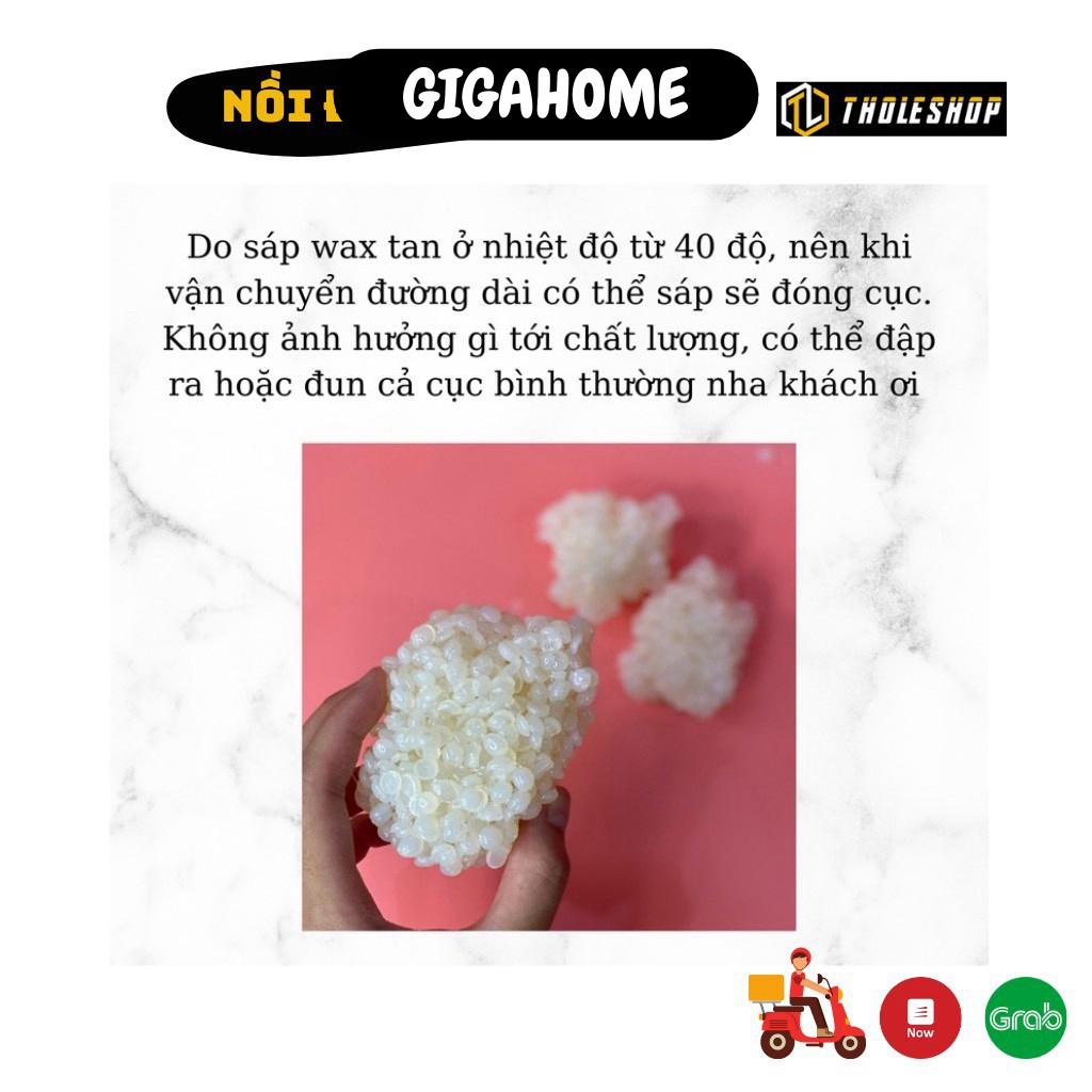 Nồi Nấu Sáp Cao Cấp Wax Hạt Đậu Chống Dính GIGAHOME Bộ Nồi Đun Sáp Nóng Chảy Wax Lông HAIR REMOVAL