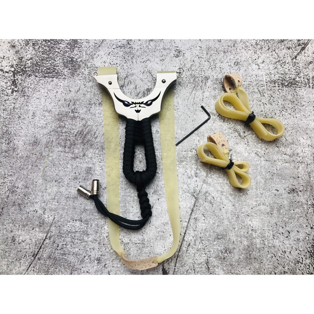 Ná Cao Su Mắt Quỷ - Mặt Quỷ Inox 304 Quấn Dây Chuông Nguyên Khối  chính hãng docau