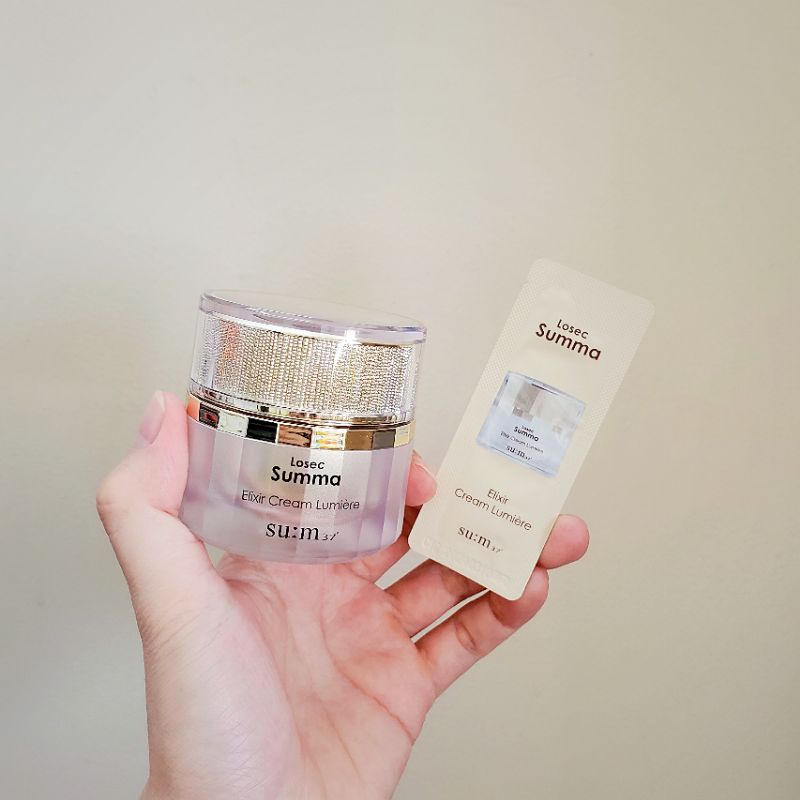 Gói kem dưỡng trắng da ngừa thâm nám Sum37 Elixir Cream