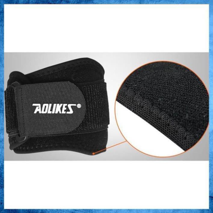 Đai khuỷu tay Aolikes al 7947 băng quấn bảo vệ bắp cánh tay bó ống thể thao gym yoga bóng bàn rổ tennis cầu lông
