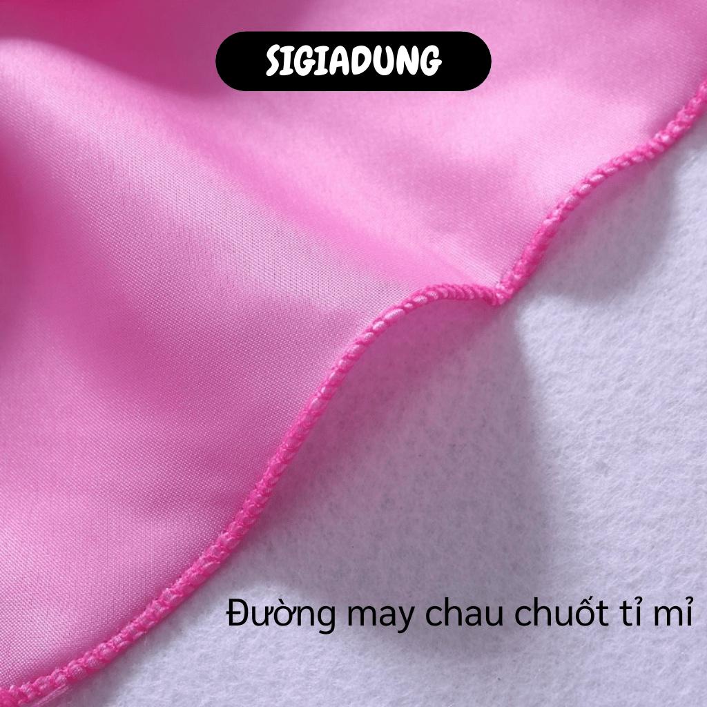 [SGD] Váy Ngủ - Đầm Ngủ 2 Dây Lụa Cổ Chữ V Khoét Sâu Phối Ren Cực Sexy Và Quyến Rũ 7881