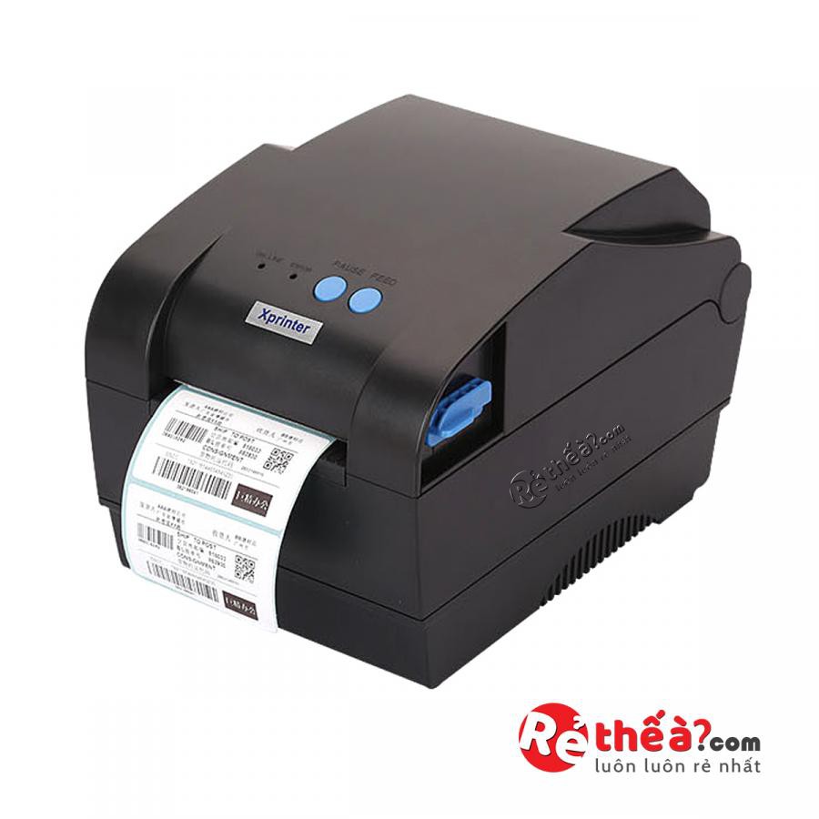 Máy in tem mã vạch 2 chức năng Xprinter 365B - Chính Hãng