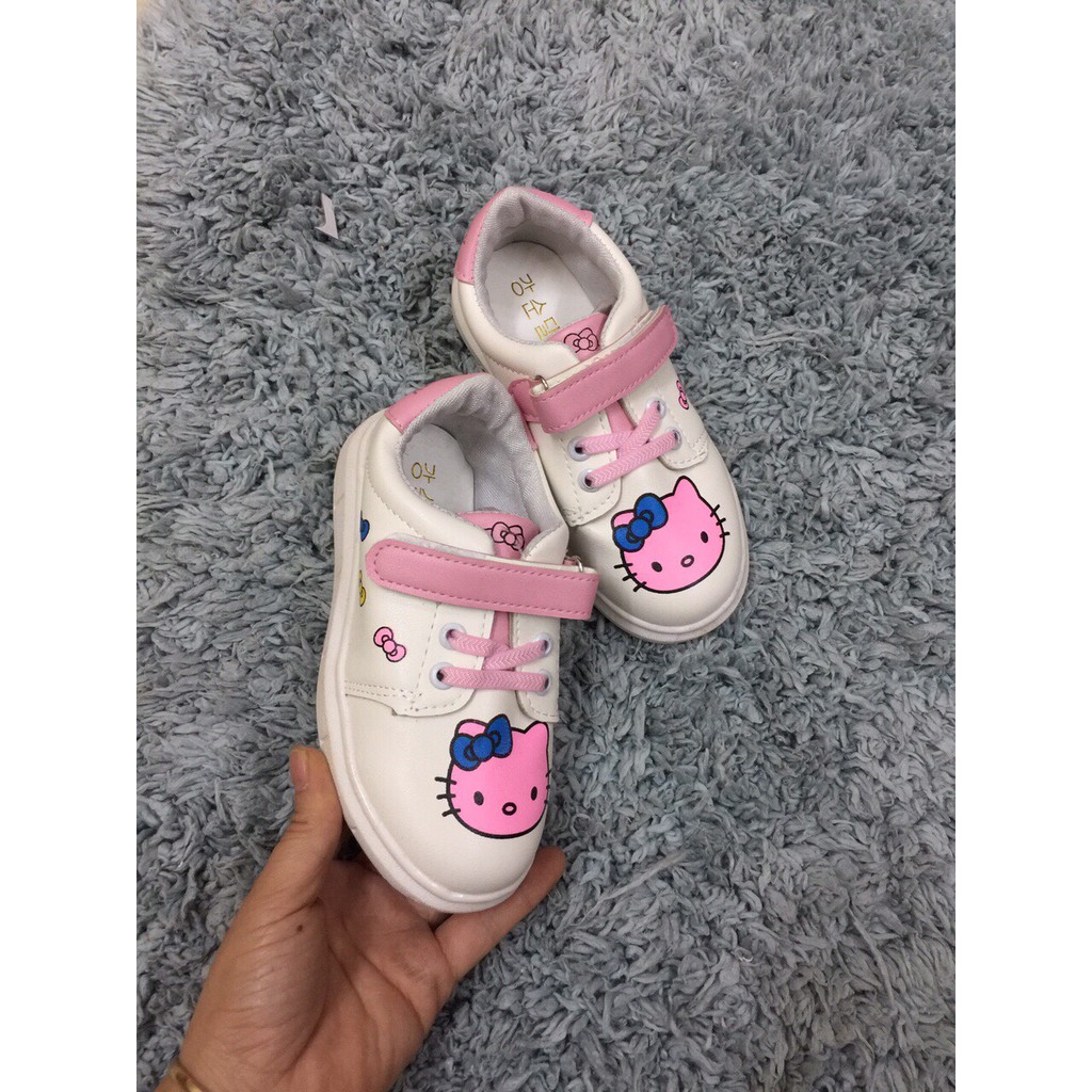 giày thể thao hello kitty cho bé gái
