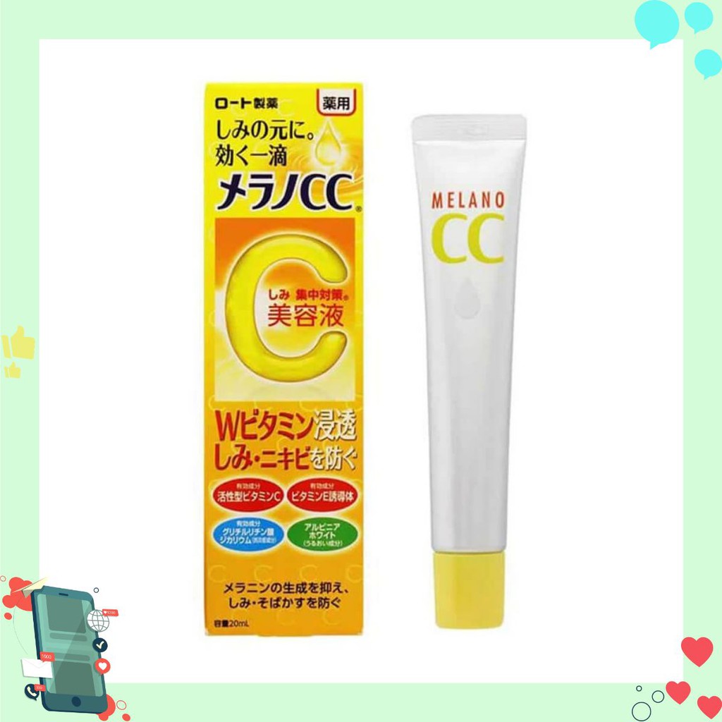 SERUM VITAMIN C ROHTO MELANO CC sẵn hàng nhiều