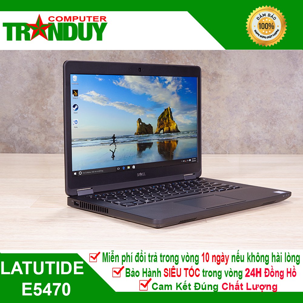 Laptop Latitude E5470/CPU Core I5-6200U/Ram 8GB/SSD 256GB/LCD 14"