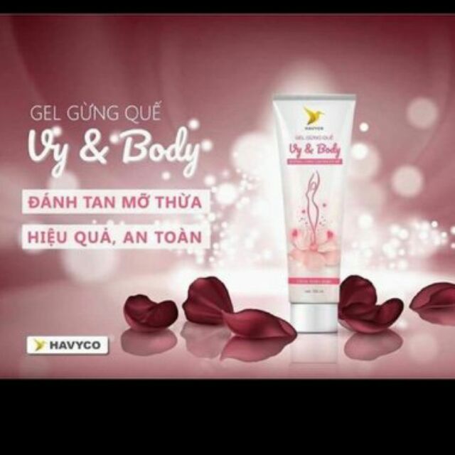 GEL GỪNG QUẾ VY & BODY  150m