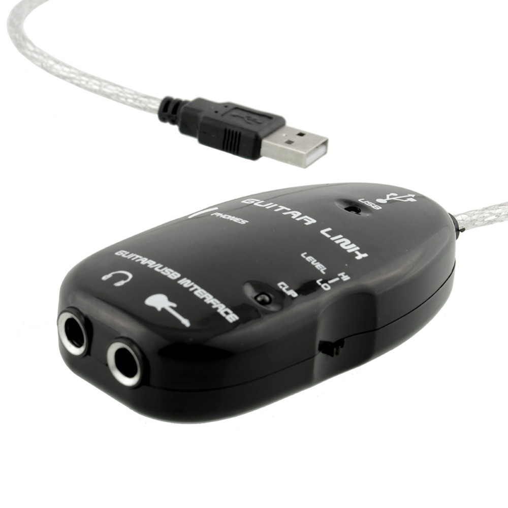Cable USB Guitar Link kết nối đàn guitar với máy tính để thu âm