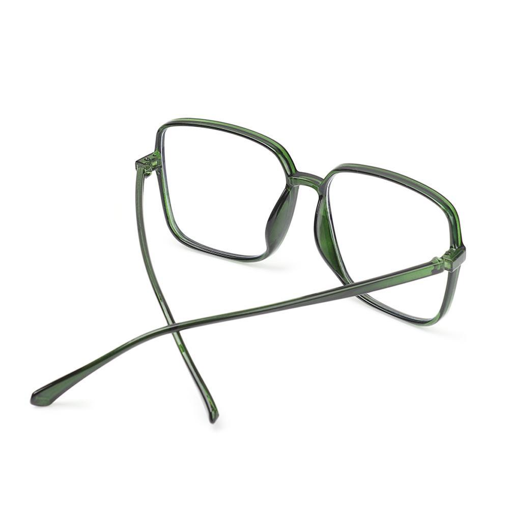 Kính Mát Gọng Nhựa Siêu Nhẹ Chống Ánh Sáng Xanh Phong Cách Vintage Thời Trang Cho Nam Nữ
