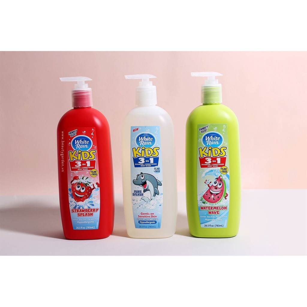 Sữa tắm White Rain Kids 3 in 1 783ml