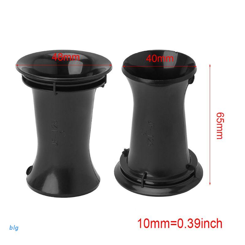 Set 2 đầu nối ống thông gió âm thanh siêu trầm 3-5" 42x65mm