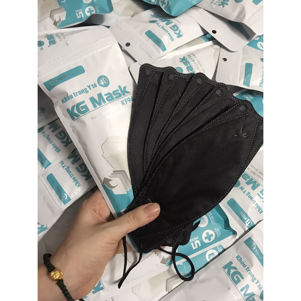 Khẩu trang kf94 3d kháng khuẩn COMBO 10 gói 50 cái CHÍNH HÃNG cao cấp AOZSTORE