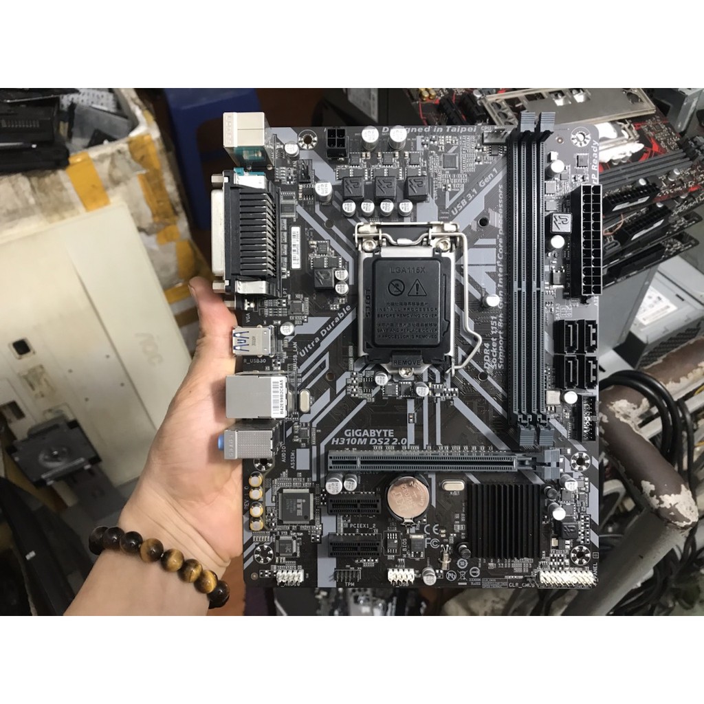 bo mạch chủ máy tính Asus giga msi asrock biostar H310 2 4 khe ram ddr4 socket 1151 v1 mainboard Main PC all,cpu e5300