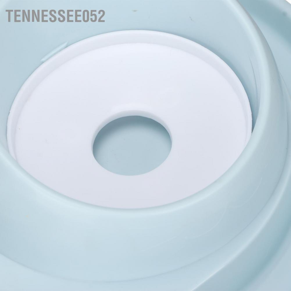 Bát ăn ngăn đôi đựng thức ăn nước uống có khay inox tự động cho thú cưng