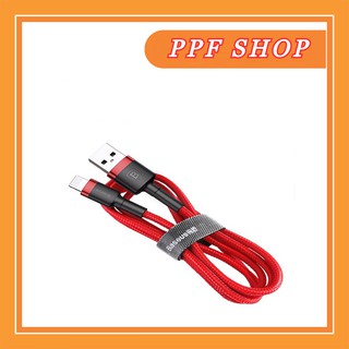 [ CHÍNH HÃNG ] Cáp sạc nhanh BASEUS Cafule Lightning siêu bền truyền dữ liệu tốc độ cao cho iPhone/iPad [1M-2M-3M]