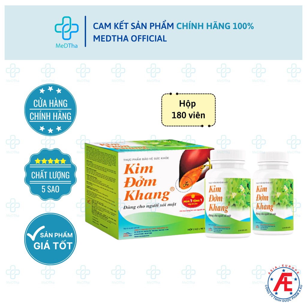Kim Đởm Khang - Phòng ngừa tái phát Sỏi Mật, Tăng cường chức năng Gan Mật