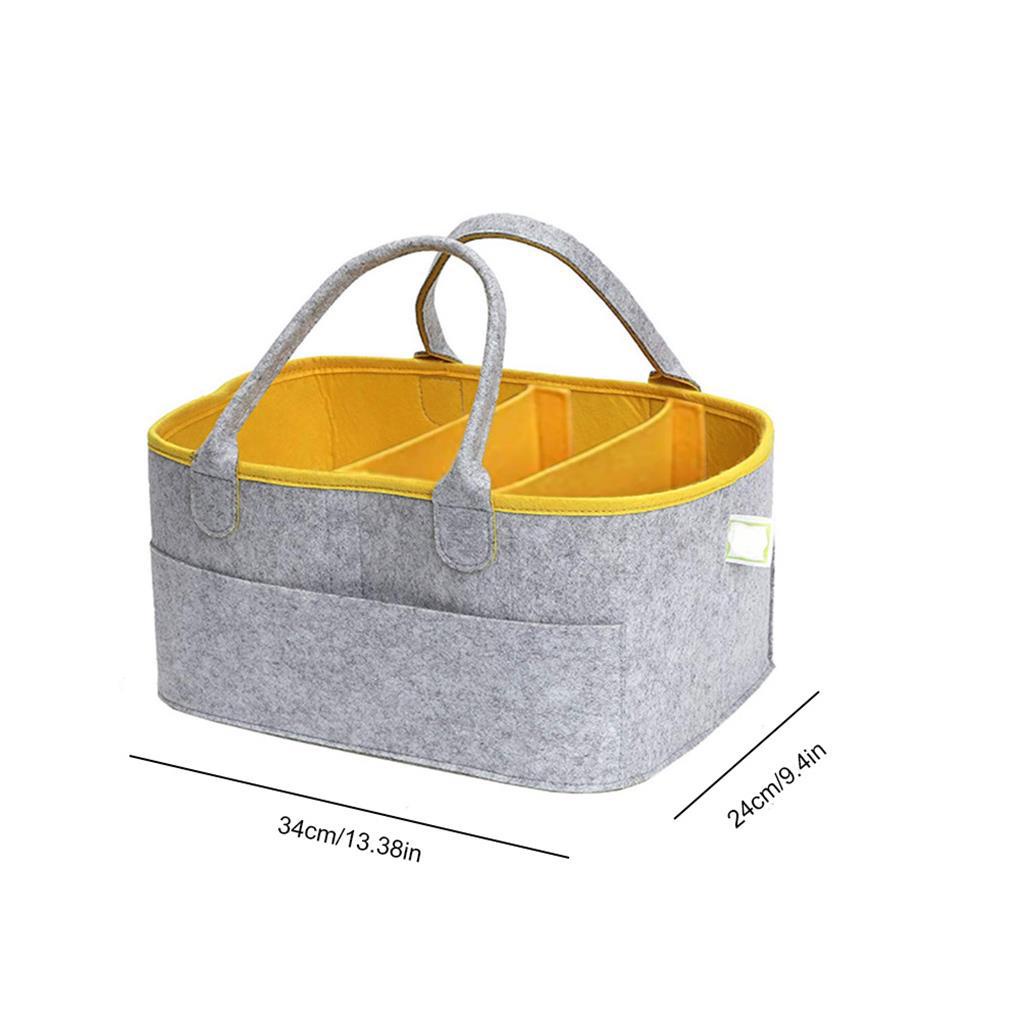 [Choo] Giỏ Đựng Tã Lót Đồ Trang Điểm Sức Chứa Lớn Có Thể Thay Đổi Ngăn Kéo