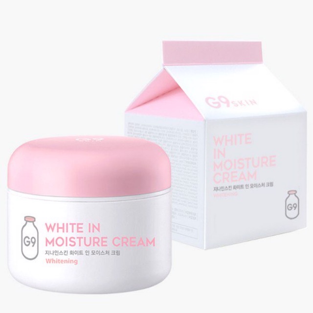 Kem Dưỡng Trắng Da, Cấp Ẩm G9 SKIN White In Moisture Cream🌸