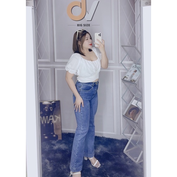 Quần jean ống bas to Bigsize 60-95kg