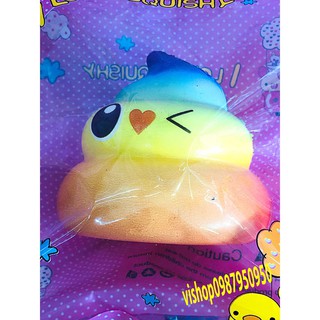 SQUISHY SHIT NGŨ SẮC TRÁI TIM (thaolinh950)