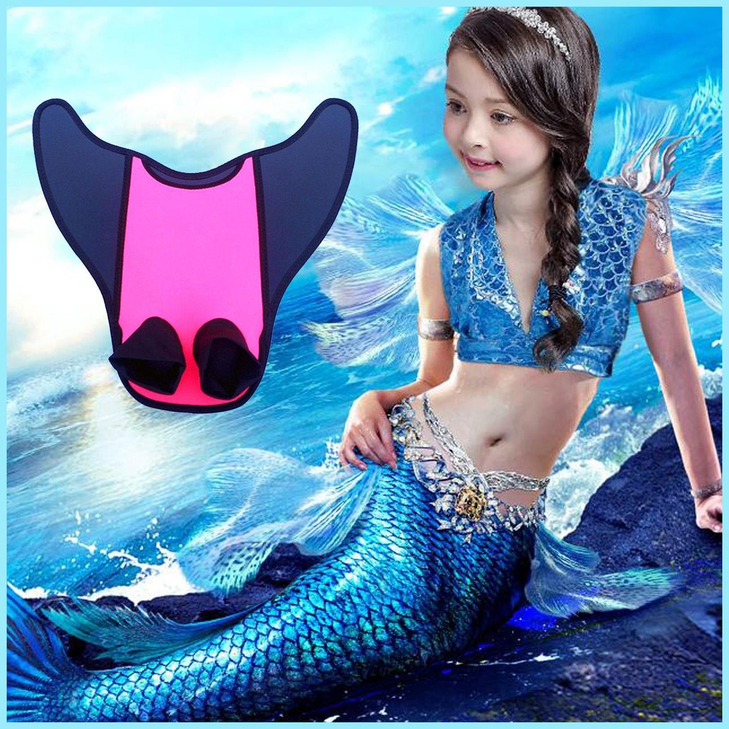 Đuôi Nàng Tiên Cá Bơi Lội Một Mảnh Cho Bé