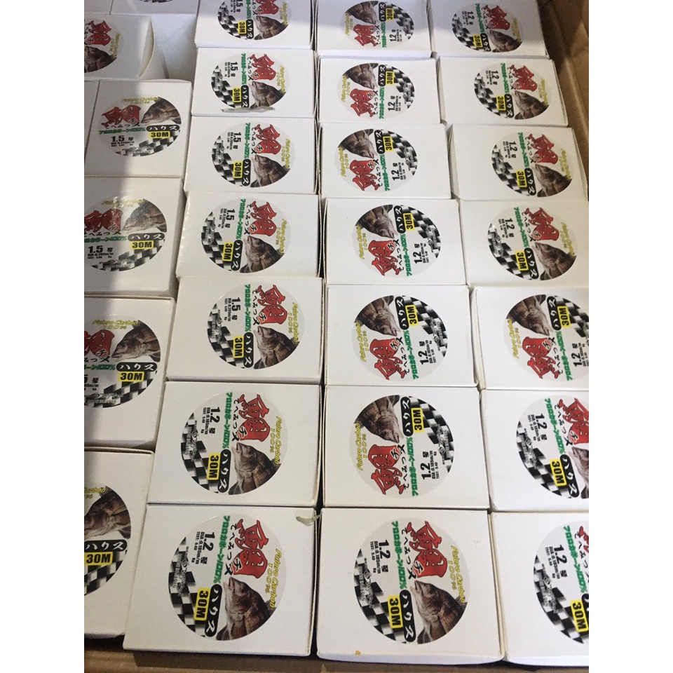 Cước câu cá cơm chuyên làm thẻo 30m, dây cước cá cơm 30m