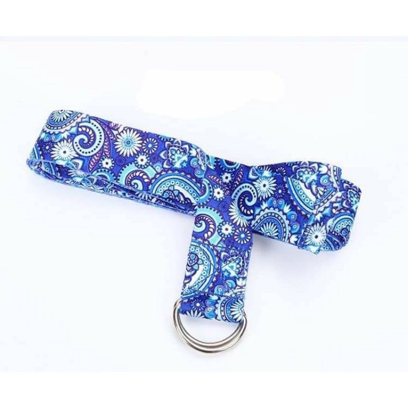 DÂY ĐAI  TẬP YOGA HOA VĂN CAO CẤP DÀI 2,5M