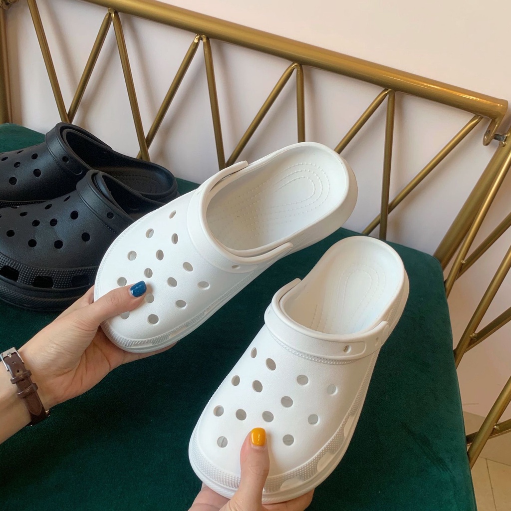 sticker dép crocsXăng đan Cao Su Thể Thao Thời Trang Nữ Tính