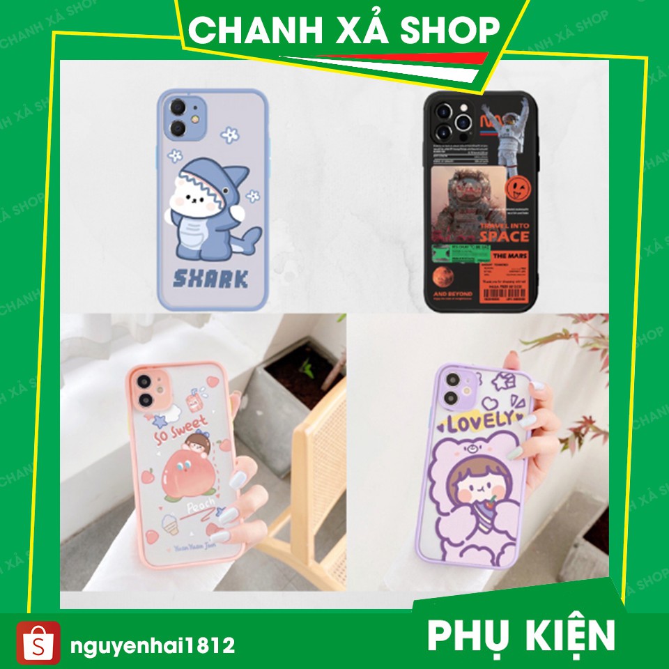 Ốp lưng iphone basic in hình nhám viền nổi cong 6/6plus/6s/6splus/7/7plus/8/8plus/x/xs/ 11/12/pro/max/plus/promax
