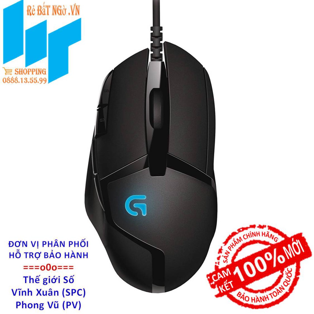 Chuột chơi game Logitech G402 (Đen)