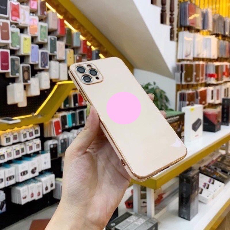 Ốp SILICON lưng bóng ĐỘ IP12 cho iPhone 6 -> 11ProMax