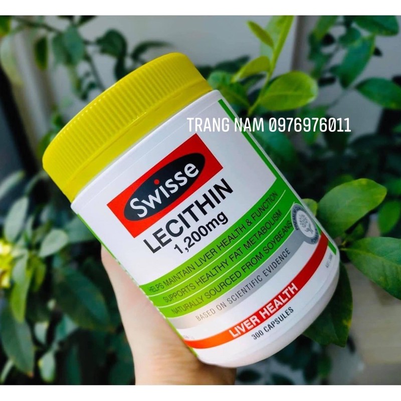 MẦM ĐẬU NÀNH SWISSE LECITHIN 1.200MG 150/300 VIÊN
