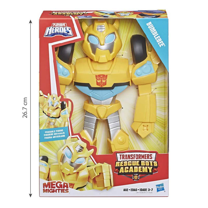 Đồ chơi Hasbro robot Mega Mighties Bumblebee Transformer E4173